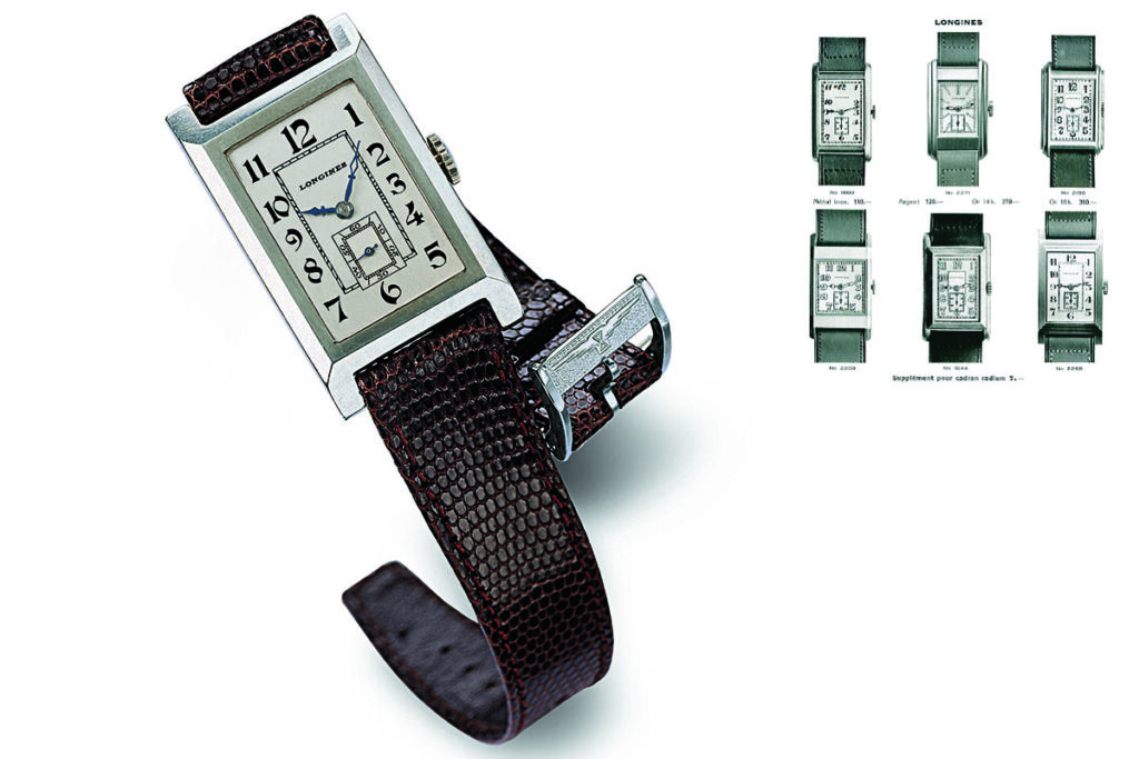 Longines watch from the 20's that made the inspiration for the DolceVita model