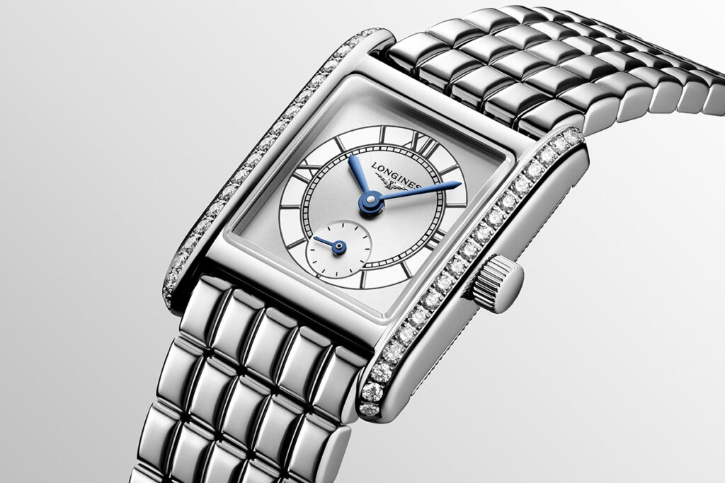 Longines Mini DolceVita with stainless steel bracelet ref. L5.200.0.71.6